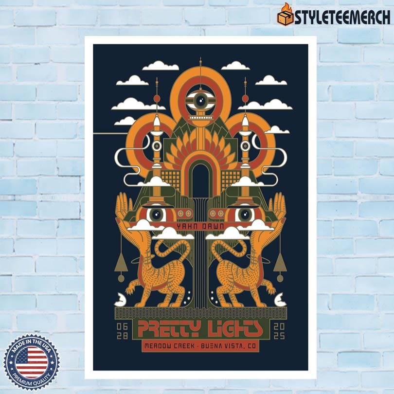 Pretty Lights Live In Buena Vista June 28 2025 Official Show Poster 4 Pretty Lights Live In Buena Vista June 28 2025 Official Show Poster
