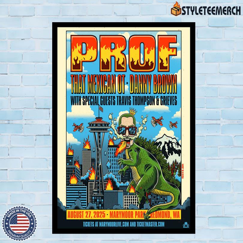 PROF Dirty Work Tour Aug 27 2025 Redmond WA Poster 4 PROF Dirty Work Tour Aug 27 2025 Redmond WA Poster