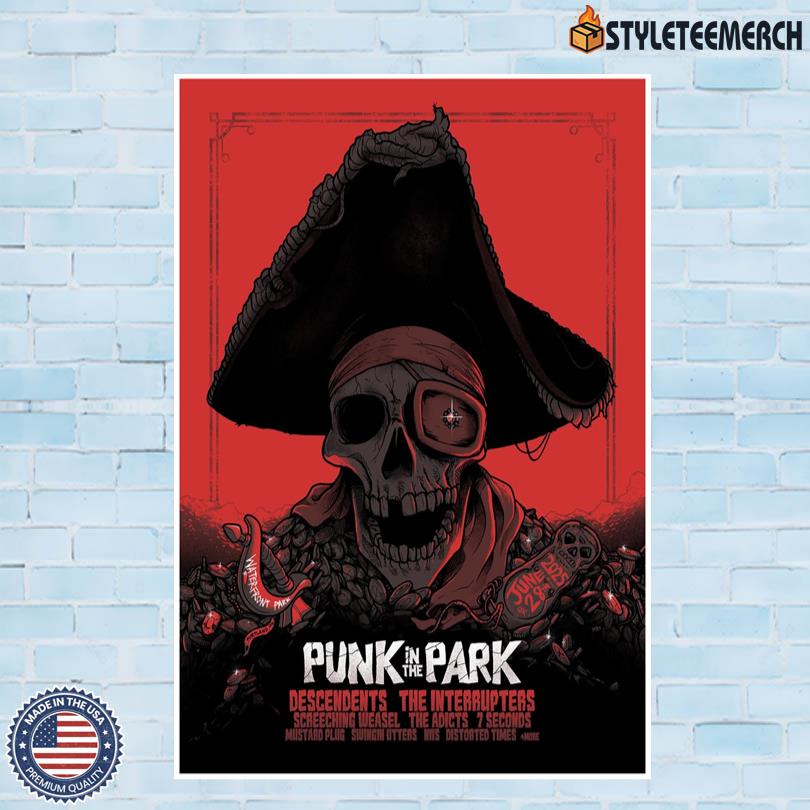 Punk In The Park Portland, OR June 28 2025 Limited Edition Poster 4 Punk In The Park Portland, OR June 28 2025 Limited Edition Poster