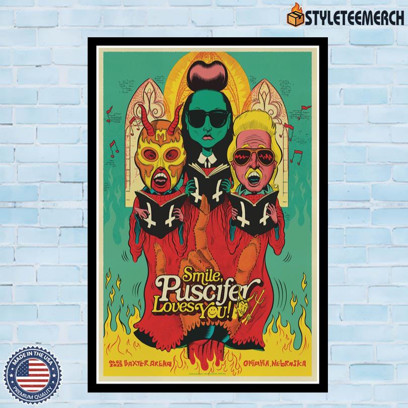 Puscifer Live At Baxter Arena June 3 2025 Show Poster 4 Puscifer Live At Baxter Arena June 3 2025 Show Poster