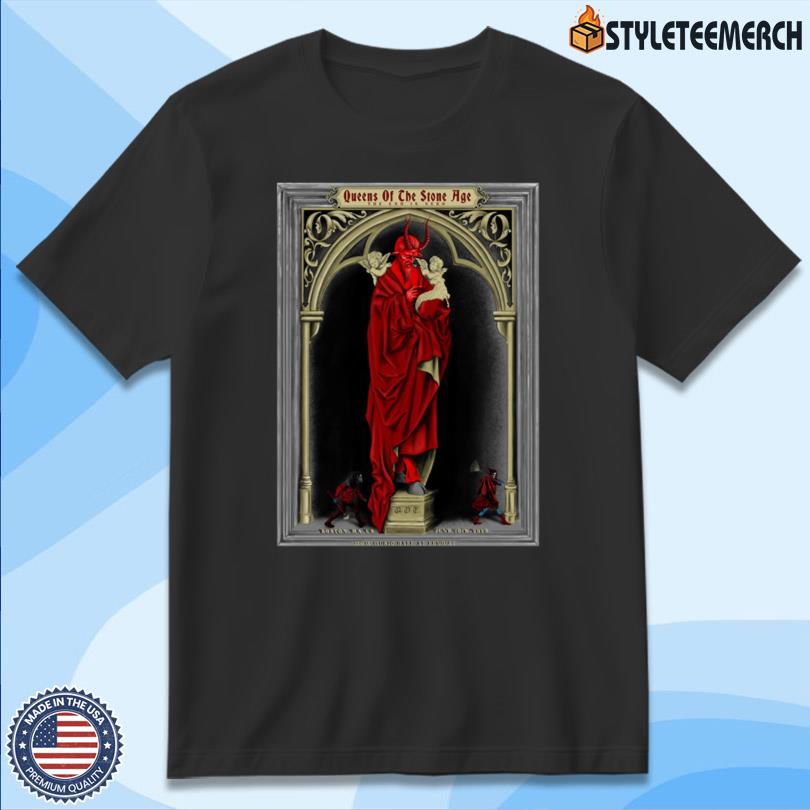 Queens Of The Stone Age Boston MA Tour T-Shirt 2025 4 Queens Of The Stone Age Boston MA Tour T-Shirt 2025