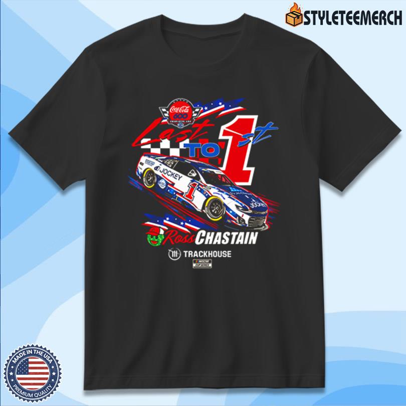 Ross Chastain Coca-Cola 600 Winner 2025 Charlotte Race Tee 10 Ross Chastain Coca-Cola 600 Winner 2025 Charlotte Race Tee
