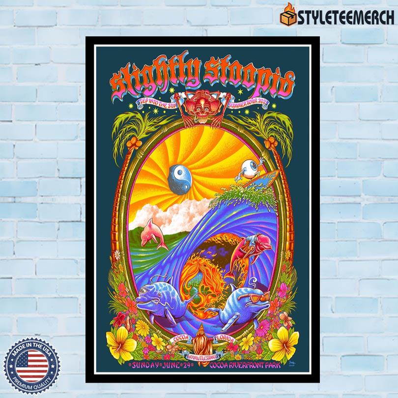 Slightly Stoopid Poster June 29 2025 Cocoa, FL Limited Edition 4 Slightly Stoopid Poster June 29 2025 Cocoa, FL Limited Edition