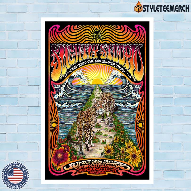 Slightly Stoopid Tour Jacksonville, FL June 26 2025 Poster 4 Slightly Stoopid Tour Jacksonville, FL June 26 2025 Poster