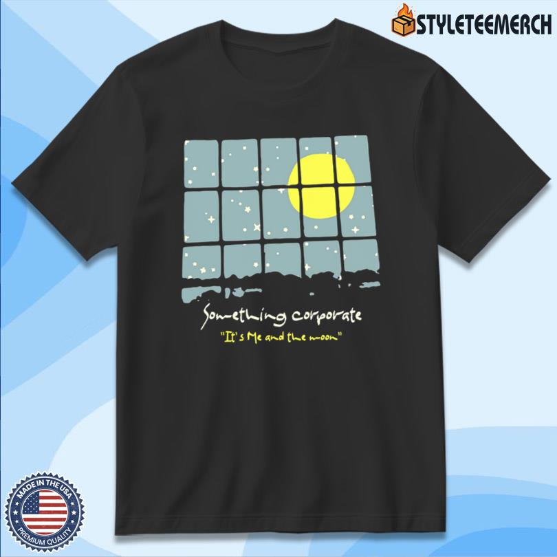 Something Corporate Merch Me And The Moon Tee 4 Something Corporate Merch Me And The Moon Tee
