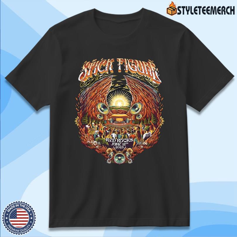 Stick Figure 2025 Red Rocks Colorado Tour T-Shirt 4 Stick Figure 2025 Red Rocks Colorado Tour T-Shirt