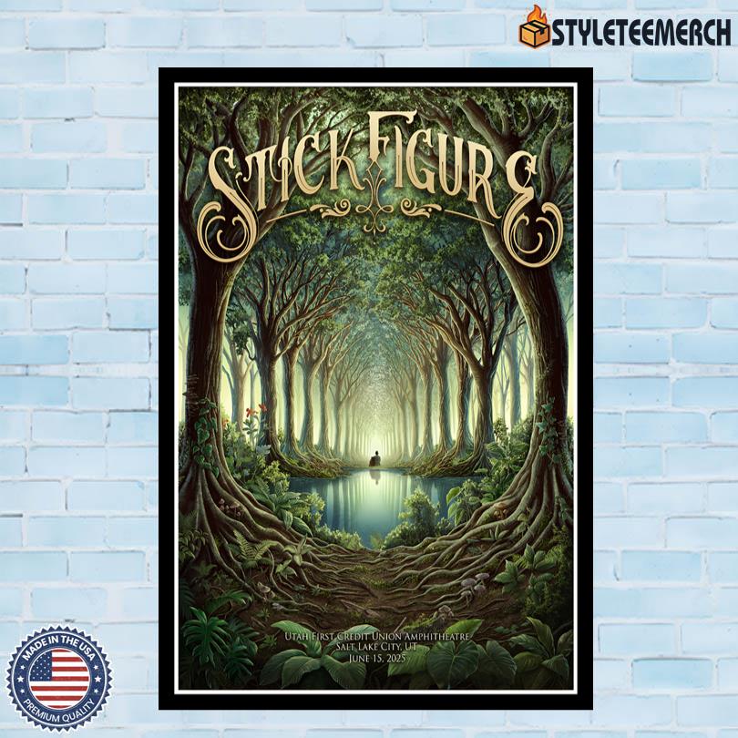 Stick Figure At Utah First Credit Union Amphitheatre On Jun 15 2025 Poster 10 Stick Figure At Utah First Credit Union Amphitheatre On Jun 15 2025 Poster