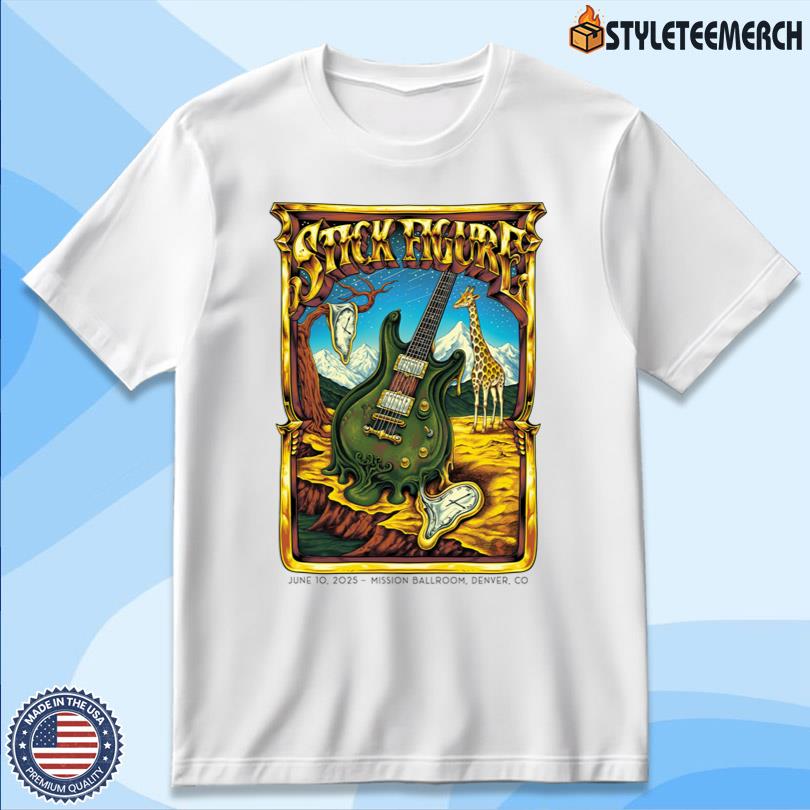 Stick Figure Denver Concert T-Shirt June 10 2025 4 Stick Figure Denver Concert T-Shirt June 10 2025
