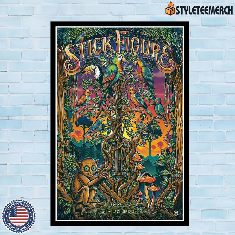 Stick Figure Event Holmdel, NJ June 20 2025 Poster Print