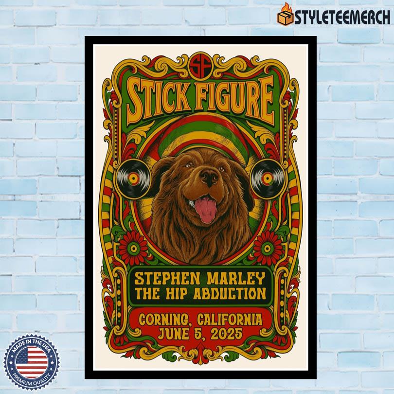 Stick Figure Island Holiday Summer Tour June 5 2025 Poster 4 Stick Figure Island Holiday Summer Tour June 5 2025 Poster