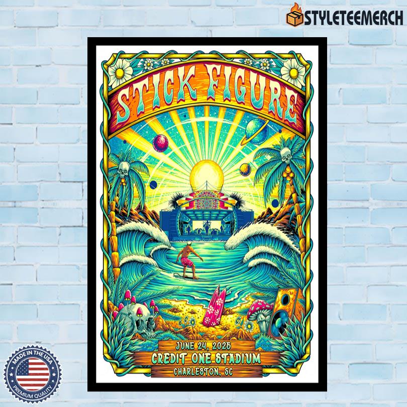 Stick Figure Jun 24 2025 Charleston, SC Event Poster 4 Stick Figure Jun 24 2025 Charleston, SC Event Poster