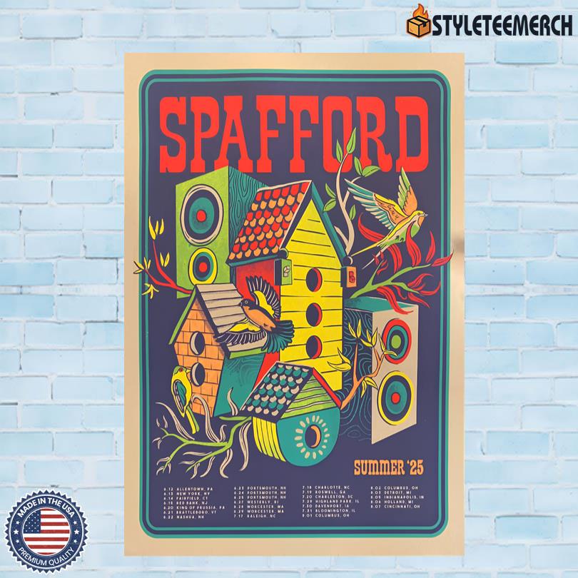 Summer 2025 Spafford Poster 4 Summer 2025 Spafford Poster