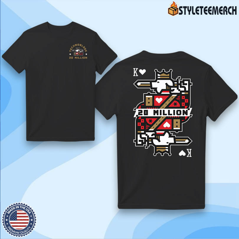 Technoblade 20 Million Subs 2025 Shirt 4 Technoblade 20 Million Subs 2025 Shirt