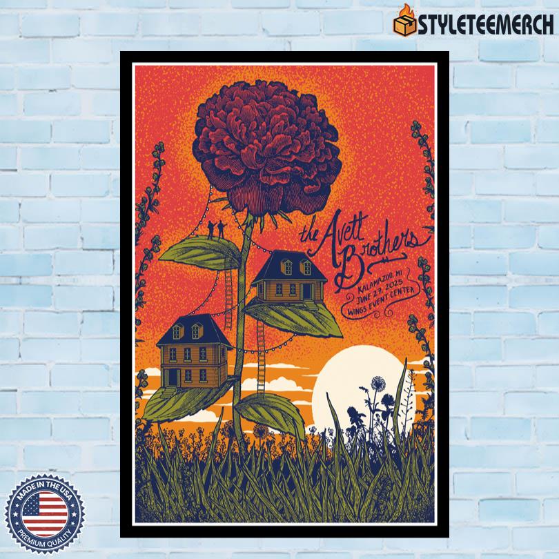 The Avett Brothers On June 27 2025 In Kettering OH Official Poster 4 The Avett Brothers On June 27 2025 In Kettering OH Official Poster