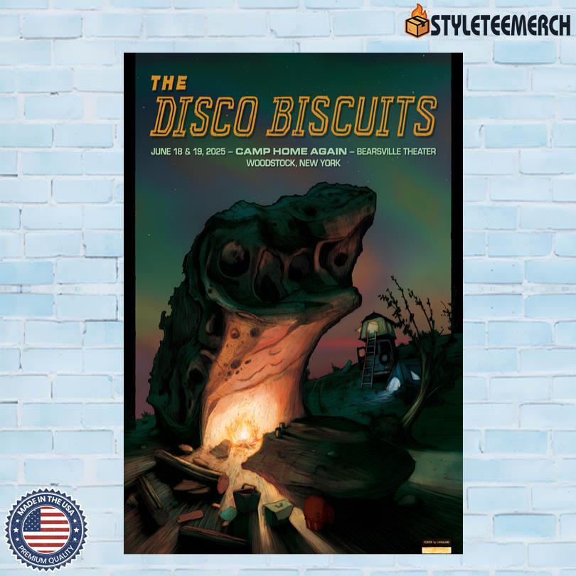 The Disco Biscuits June 18-19 2025 Bearsville Theater Woodstock, NY Official Poster 4 The Disco Biscuits June 18-19 2025 Bearsville Theater Woodstock, NY Official Poster