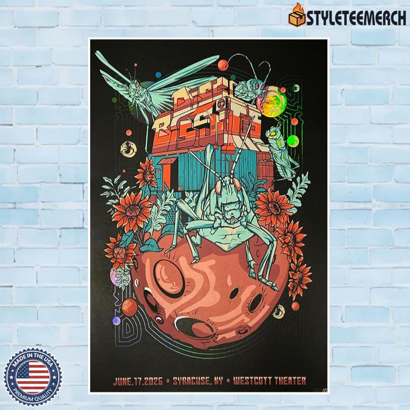 The Disco Biscuits Syracuse NY June 2025 Live Show Poster 4 The Disco Biscuits Syracuse NY June 2025 Live Show Poster