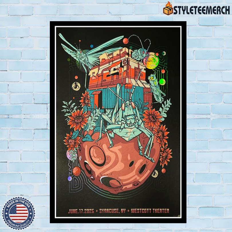 The Disco Biscuits Westcott Theater June 17 2025 Syracuse NY Poster 4 The Disco Biscuits Westcott Theater June 17 2025 Syracuse NY Poster
