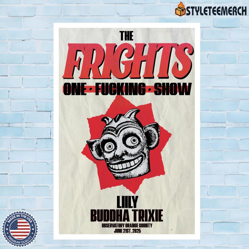 The Frights June 21 2025 Santa Ana California Poster 4 The Frights June 21 2025 Santa Ana California Poster
