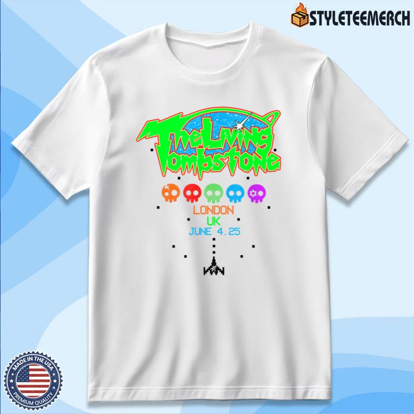 The Living Tombstone London Jun 4 2025 Tee 4 The Living Tombstone London Jun 4 2025 Tee