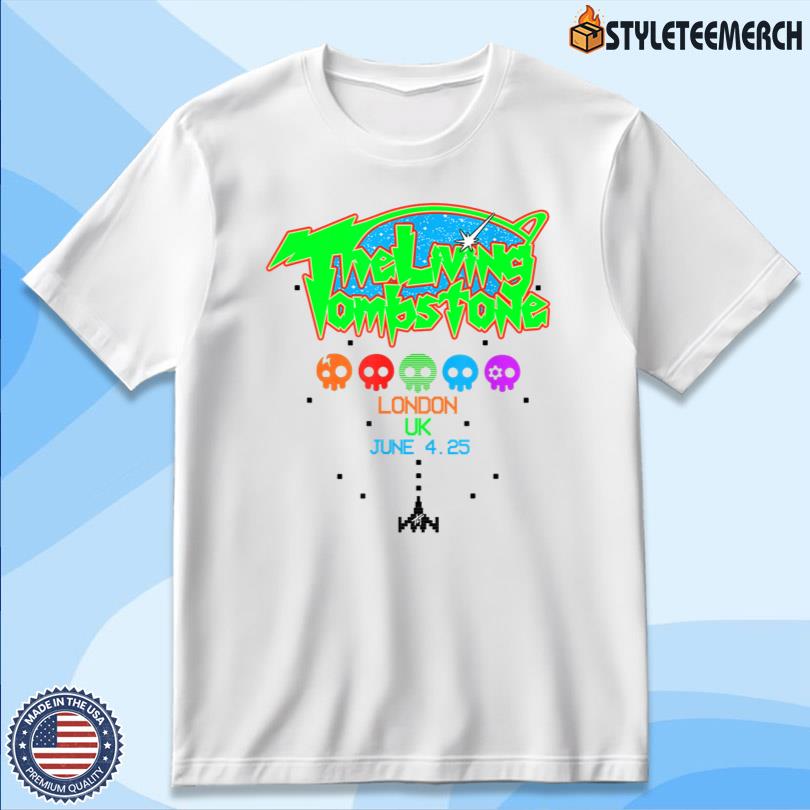 The Living Tombstone World Tour London UK Tee 4 The Living Tombstone World Tour London UK Tee