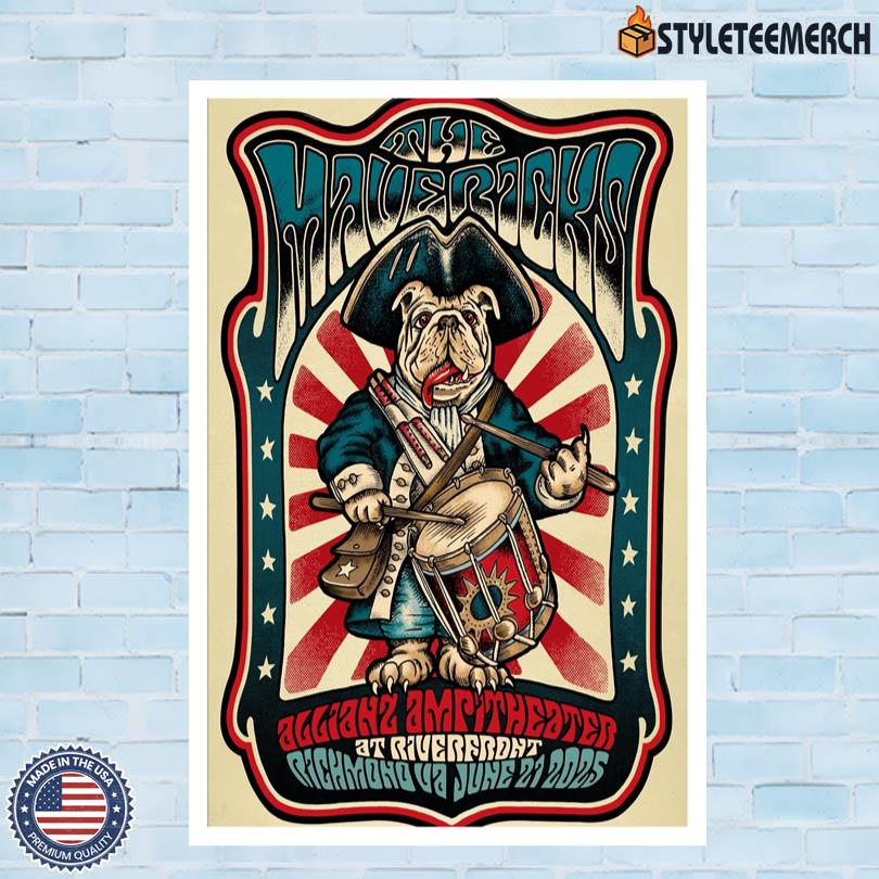 The Mavericks June 21 2025 Richmond, VA Official Tour Poster 4 The Mavericks June 21 2025 Richmond, VA Official Tour Poster
