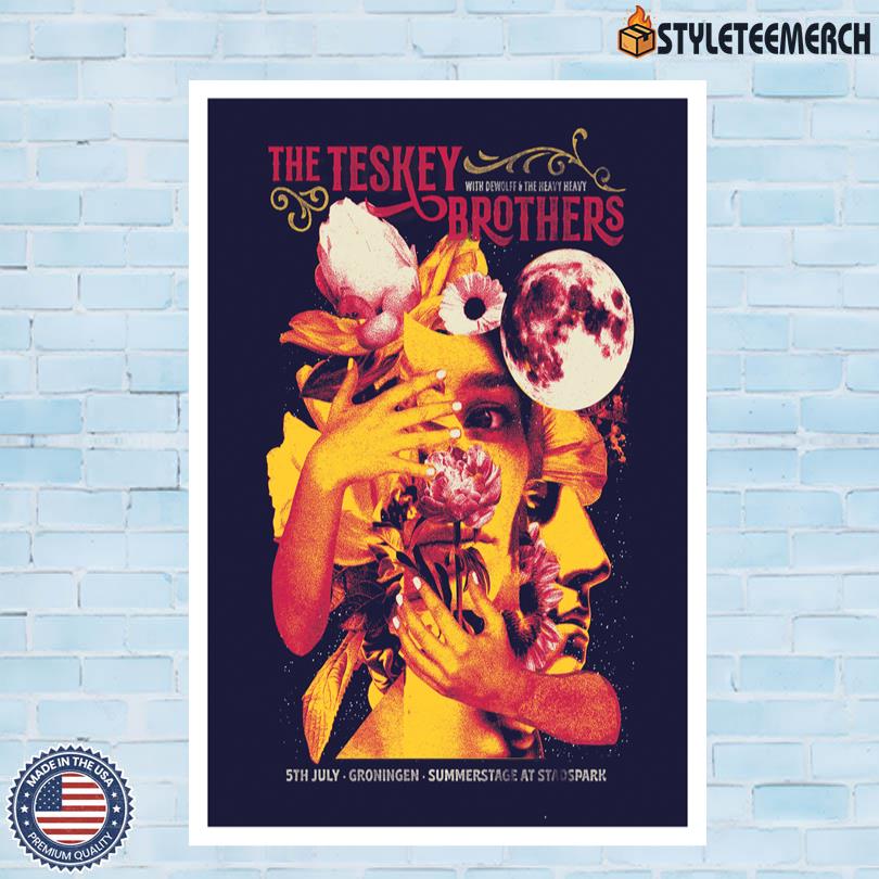 The Teskey Brothers Groningen Netherlands July 5 2025 Concert Poster 4 The Teskey Brothers Groningen Netherlands July 5 2025 Concert Poster