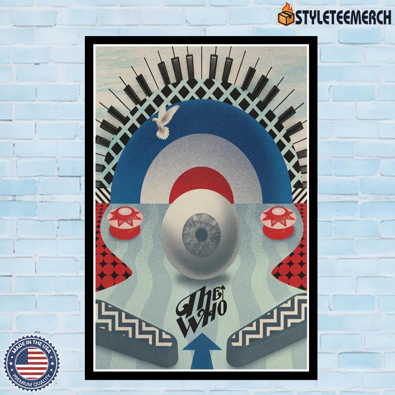 The Who 60th Anniversary Poster Limited Edition 4 The Who 60th Anniversary Poster Limited Edition