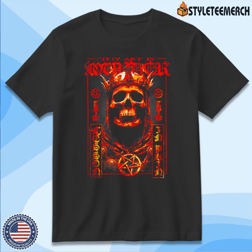 Thy Art Is Murder Skull King New Tee 4 Thy Art Is Murder Skull King New Tee
