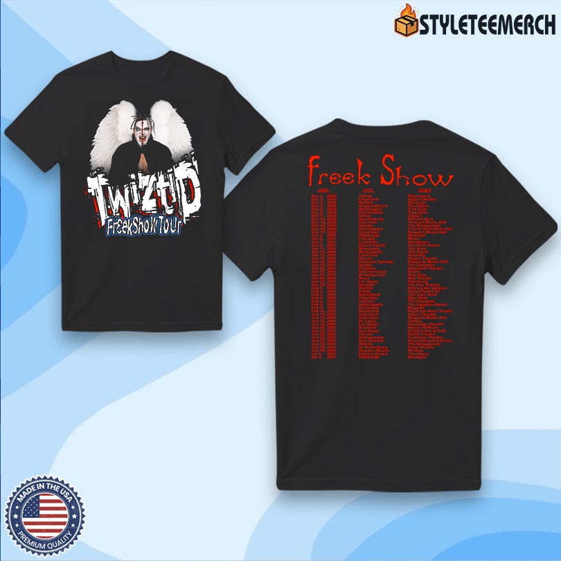 Twiztid Freek Show Tour T-Shirt 4 Twiztid Freek Show Tour T-Shirt