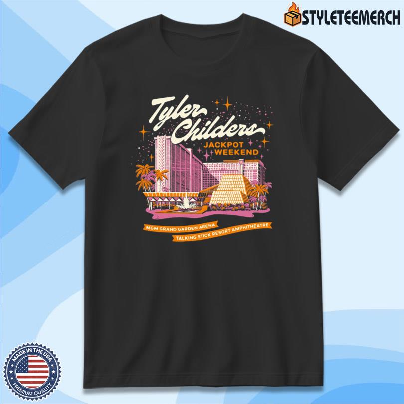 Tyler Childers Las Vegas NV Tour 2025 Tee 4 Tyler Childers Las Vegas NV Tour 2025 Tee