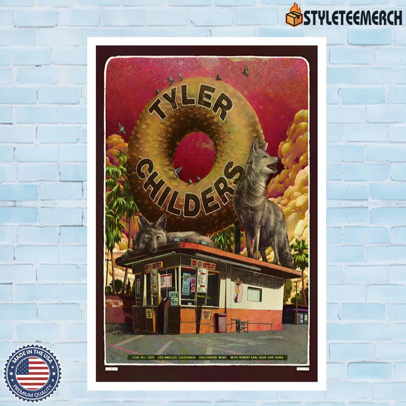Tyler Childers Live At Hollywood Bowl June 2025 Art Print 4 Tyler Childers Live At Hollywood Bowl June 2025 Art Print