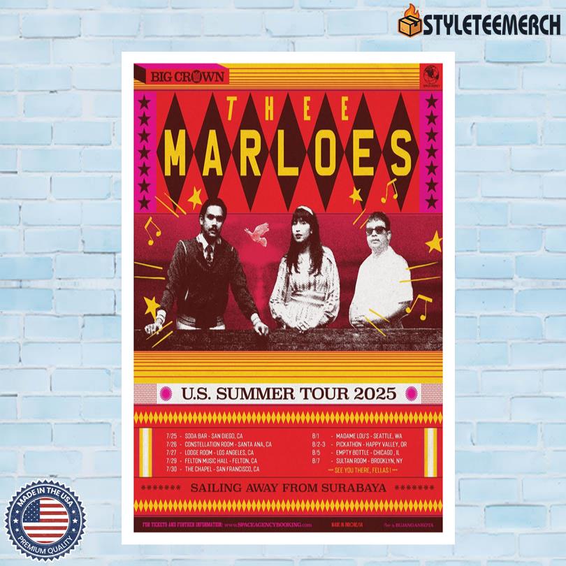 US Summer 2025 Thee Marloes Poster 4 US Summer 2025 Thee Marloes Poster