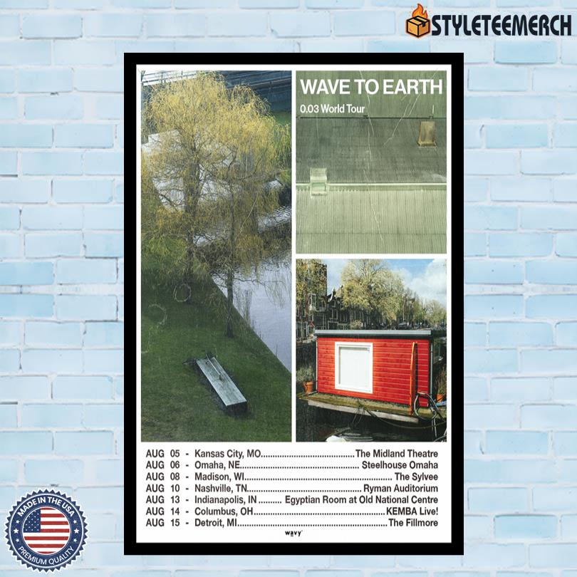 Wave To Earth Poster 0.03 World Tour 2025 4 Wave To Earth Poster 0.03 World Tour 2025
