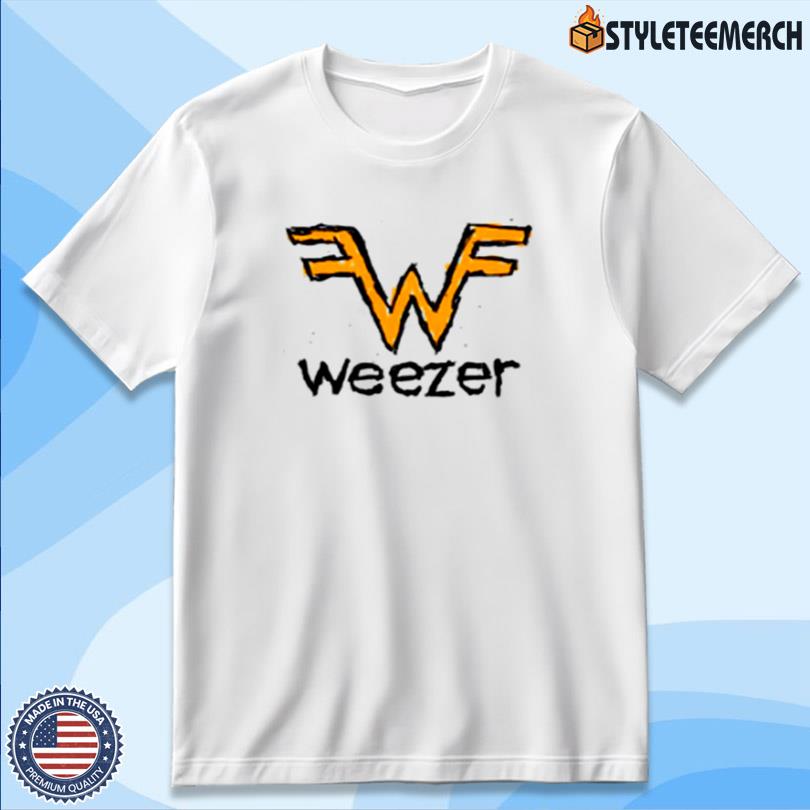 Weezer Doodle Logo Tee 4 Weezer Doodle Logo Tee