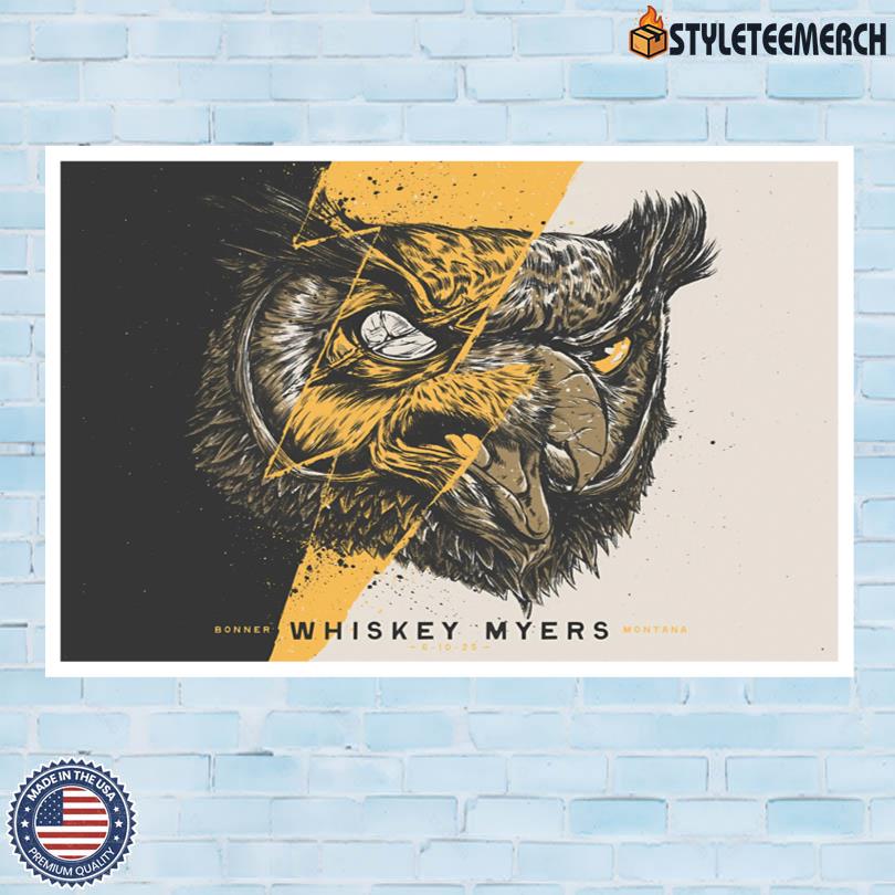Whiskey Myers June 10 2025 Concert Poster 4 Whiskey Myers June 10 2025 Concert Poster