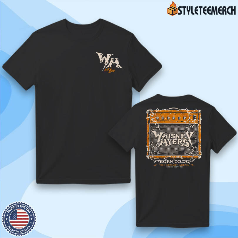 Whiskey Myers Rapid City SD June 8 2025 Tee 4 Whiskey Myers Rapid City SD June 8 2025 Tee