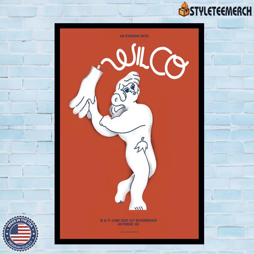 Wilco Concert At OLT Rivierenhof Antwerp June 16-17 2025 Poster 4 Wilco Concert At OLT Rivierenhof Antwerp June 16-17 2025 Poster