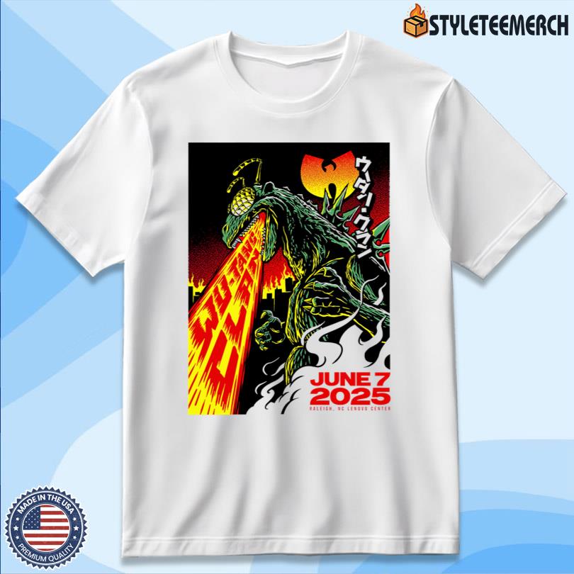Wu-Tang Clan At Lenovo Center On June 7 2025 Show T-Shirt