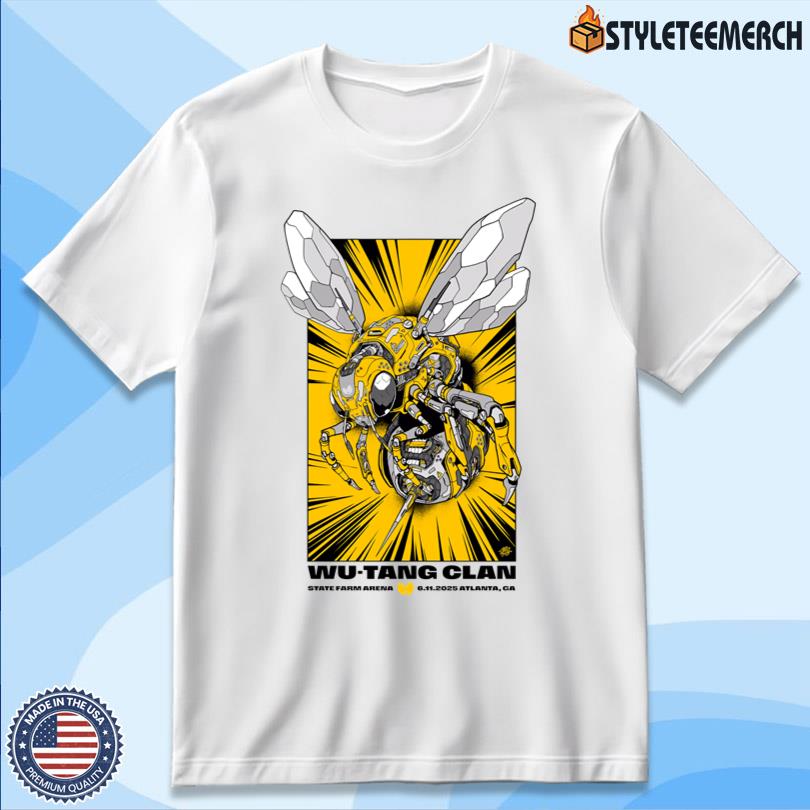 Wu-Tang Clan June 11 2025 Atlanta Tour Print T-Shirt 4 Wu-Tang Clan June 11 2025 Atlanta Tour Print T-Shirt