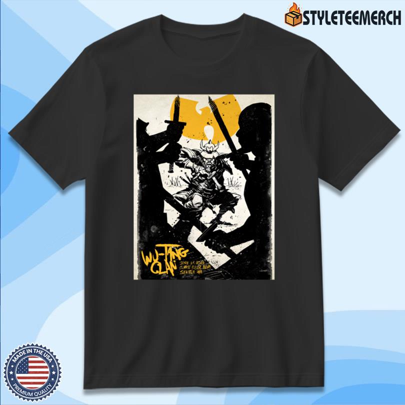Wu-Tang Clan Live At Climate Pledge Arena Seattle June 28 2025 Shirt 4 Wu-Tang Clan Live At Climate Pledge Arena Seattle June 28 2025 Shirt