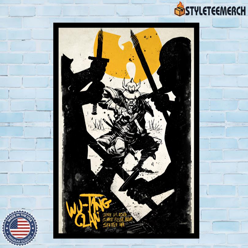 Wu-Tang Clan Seattle WA Event Poster June 28 2025 3 Wu-Tang Clan Seattle WA Event Poster June 28 2025