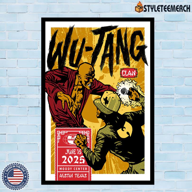 Wu-Tang Clan The Final Chamber Jun 15 2025 Moody Center Austin TX Poster 10 Wu-Tang Clan The Final Chamber Jun 15 2025 Moody Center Austin TX Poster