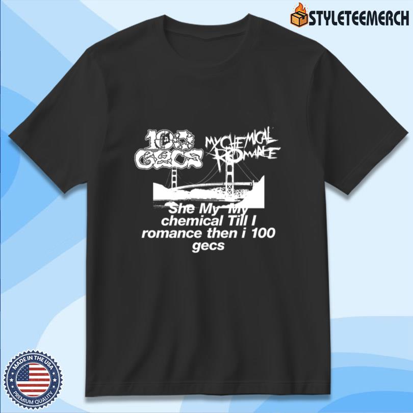 100gecs Chemical Gecs T Shirt 10 100gecs Chemical Gecs T Shirt