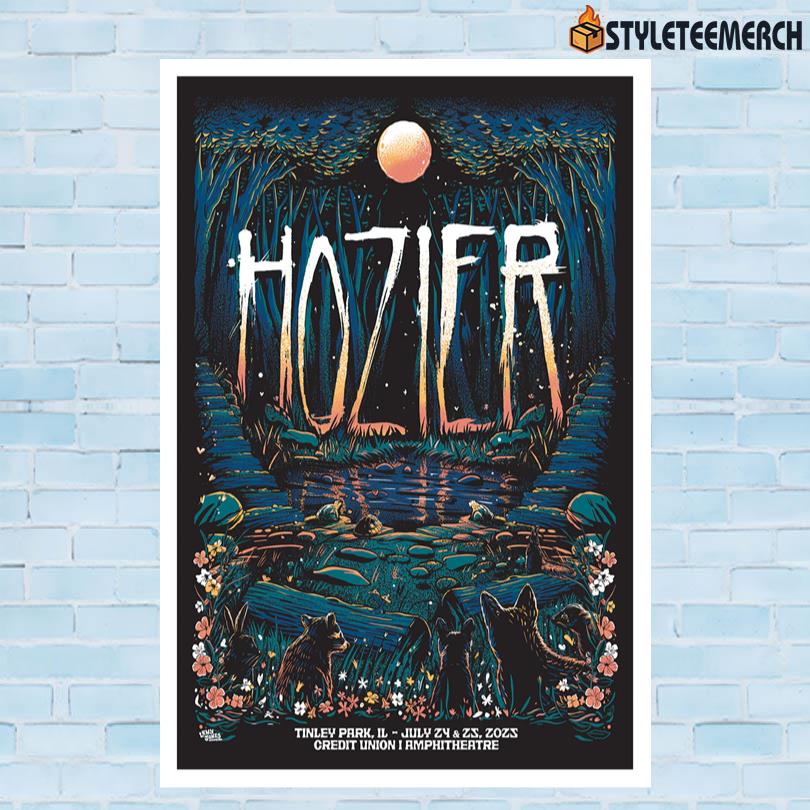 2025 Hozier Tour Print 10 2025 Hozier Tour Print