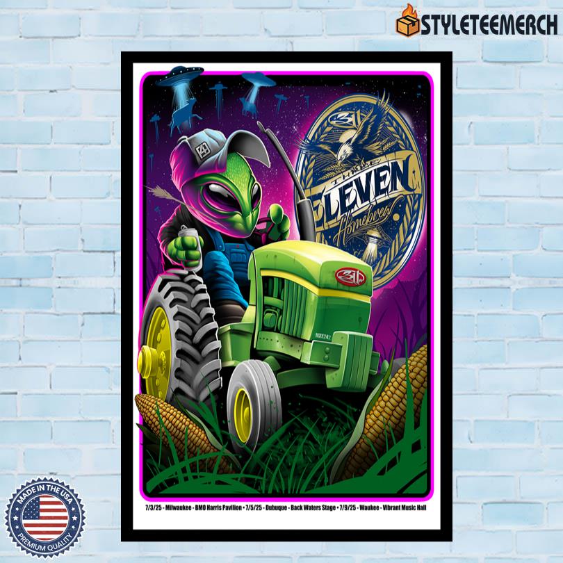 311 Homebrew July Tour 2025 Poster Art 4 311 Homebrew July Tour 2025 Poster Art