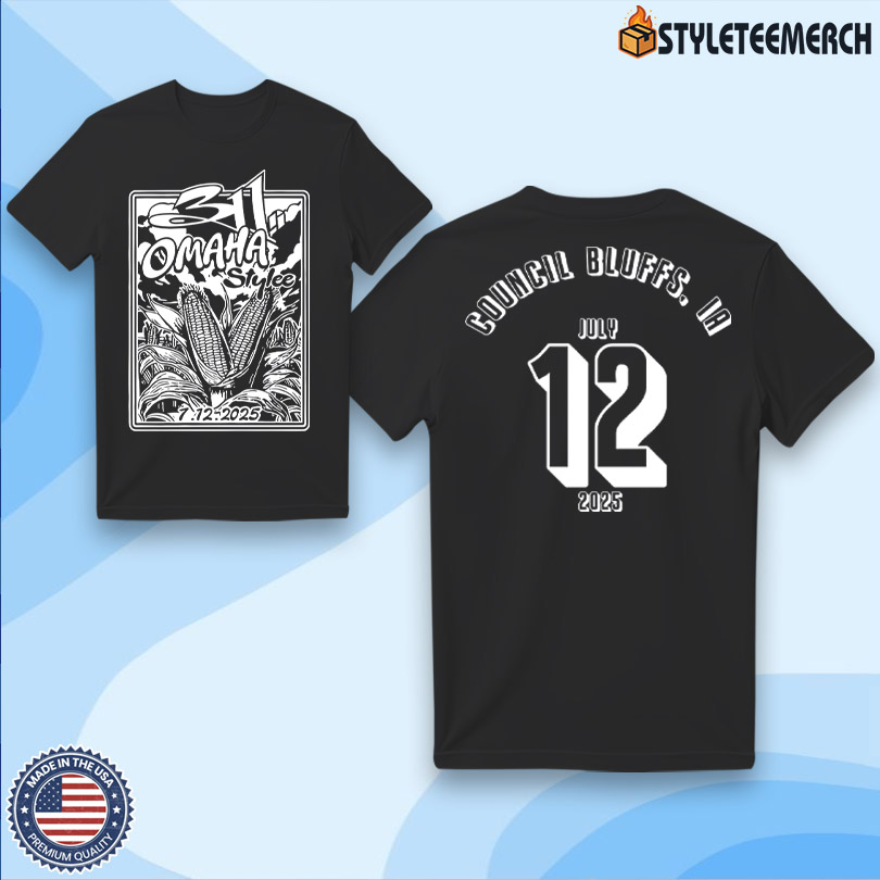 311 July 12 2025 Council Bluffs IA T Shirt 4 311 July 12 2025 Council Bluffs IA T Shirt