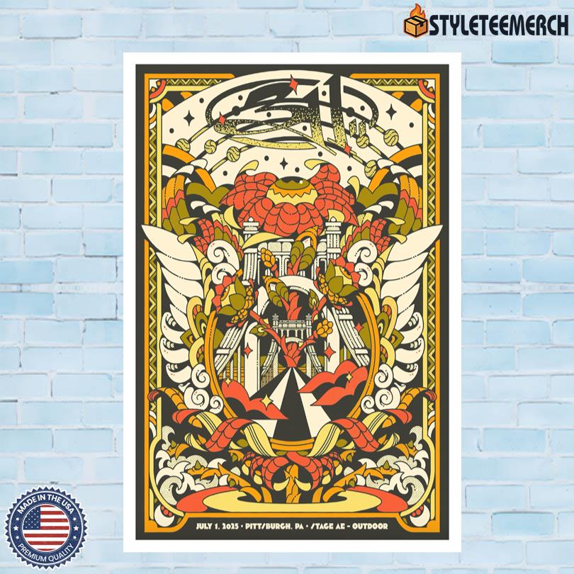 311 Tour Poster Pittsburgh, PA June 2025 10 311 Tour Poster Pittsburgh, PA June 2025