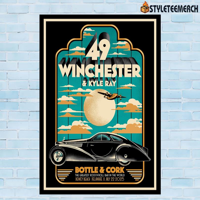 49 Winchester Dewey Beach Concert Poster 10 49 Winchester Dewey Beach Concert Poster