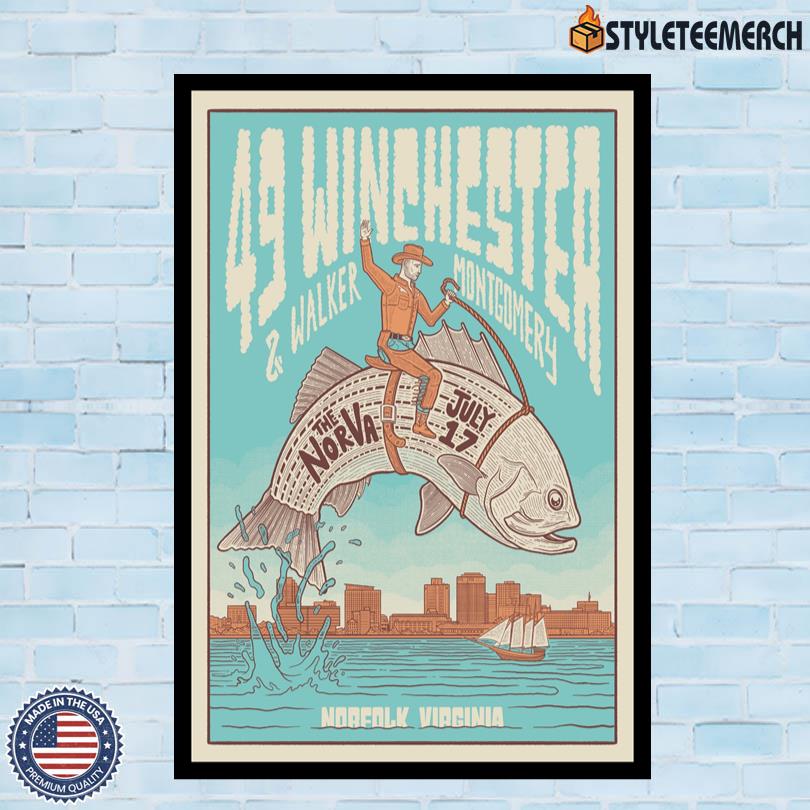 49 Winchester Norfolk, VA Poster Limited Edition 10 49 Winchester Norfolk, VA Poster Limited Edition