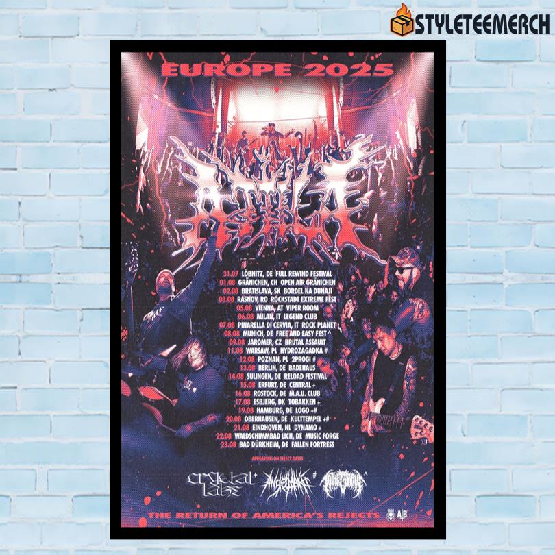 ATTILA Concert Poster 2025 10 ATTILA Concert Poster 2025